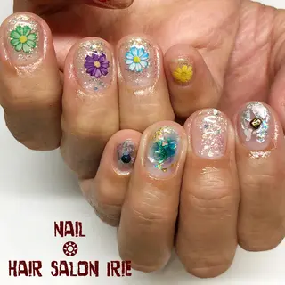 ネイル Hair salon Irie所属・與儀 知佳のネイルデザイン