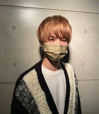 ショート カラー メンズ Hair SENSE 平井【ヘアーセンス】所属・Ikeda Uのヘアスタイル