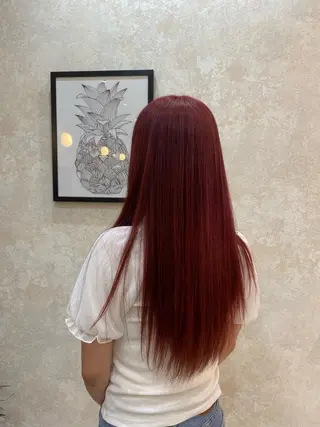 ロング カラー nagi所属・横田直也／韓国風 レイヤーカット／千種のヘアスタイル