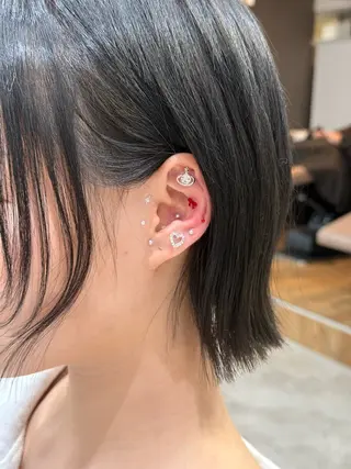 韓国風パーマ/ヘア セット/店長みづきのヘアスタイル