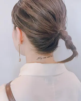 ショート カラー Strawberry所属・原田 志保のヘアスタイル