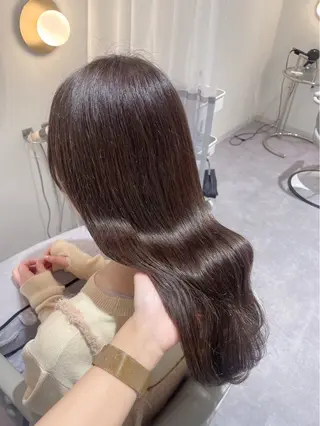 ロング カラー 近藤 若菜のヘアスタイル