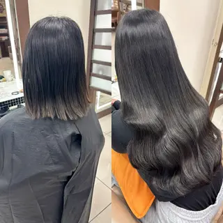 ロング シールエクステ✨️韓 国羽エクステ🪽和希のヘアスタイル