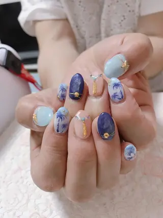 ネイル 藤 あやのネイルデザイン