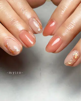 ネイル myiro【マイロ】 林のネイルデザイン