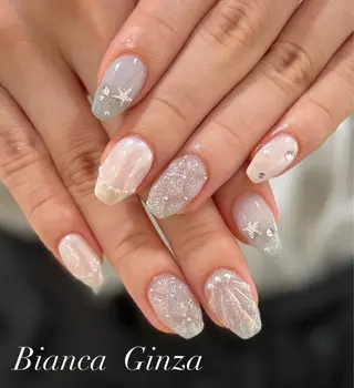 ネイル Bianca  銀座 Nagataのネイルデザイン