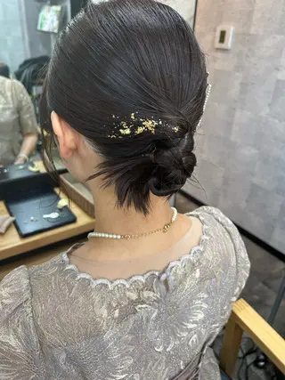 ミディアム ヘアアレンジ SHANTi 飯塚 ヘアセット/髪質改善のヘアスタイル