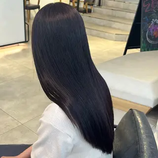 ロング カラー パーマ メンズパーマ/ メッシュ📍ﾕﾘのヘアスタイル