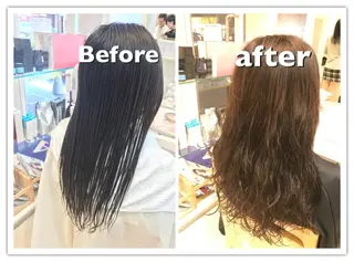 ロング カラー パーマ はだゆうき @hadadan08のヘアスタイル