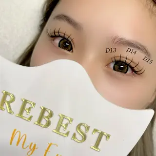 マツエク・マツパ REBEST Yuriのマツエク・マツパデザイン