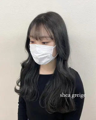 ロング カラー 韓国ヘア🇰🇷🎀 みきのヘアスタイル