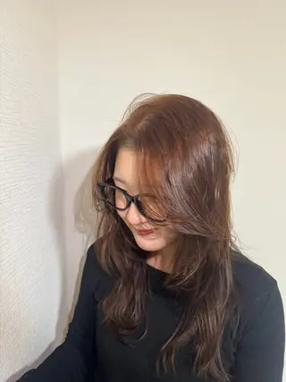 ロング 川村 礼加のヘアスタイル