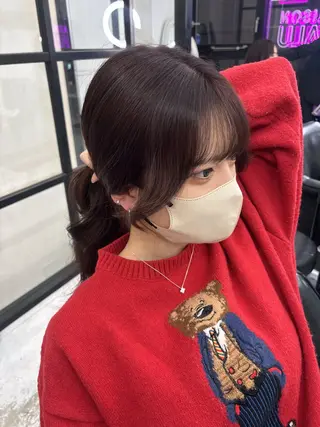 ロング MaisonHALU 松浦光咲のヘアスタイル