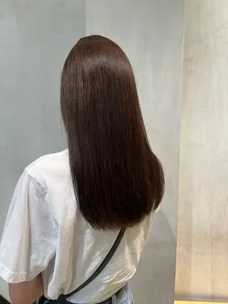 ロング カラー レイヤーカットモデル irohaのヘアスタイル