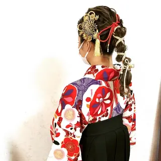 セミロング ヘアアレンジ Rarely  beautyのヘアスタイル