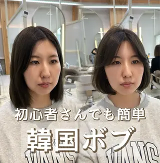 ショート oto🎀×美髪× シースルー前髪🤍のヘアスタイル