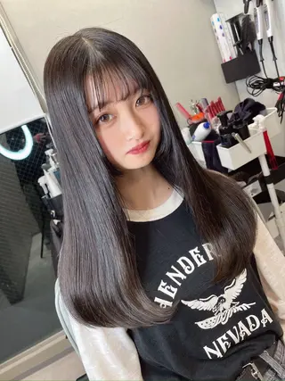 ロング カラー 今井 勝也のヘアスタイル