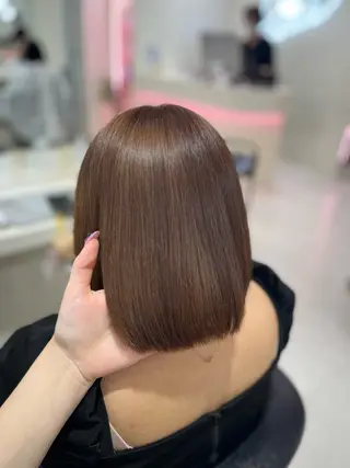 カラー ベージュ・ラベンダー カラー🎀りりのヘアスタイル