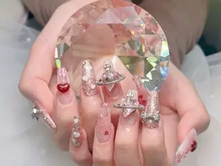 ネイル lucky nail 歌舞伎町のネイルデザイン