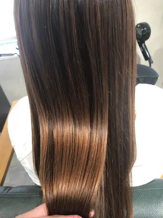 ロング チヒョ🦋 韓国hair🇰🇷のヘアスタイル