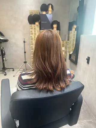 ミディアム 森本峻介 ボブ/透明感カラーのヘアスタイル