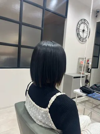 カラー Lapel green所属・カラーモデル Takahataのヘアスタイル