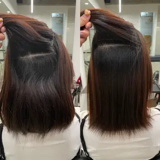 ミディアム an🦋ショートボブ 【蔵前】のヘアスタイル