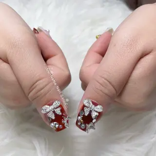 ネイル 💎CC・NaNa 韓国風ネイル🌙Cのネイルデザイン