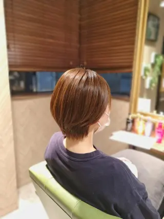 ミディアム ✨ハイトーン✨ダブル カラー✨シバサキのヘアスタイル