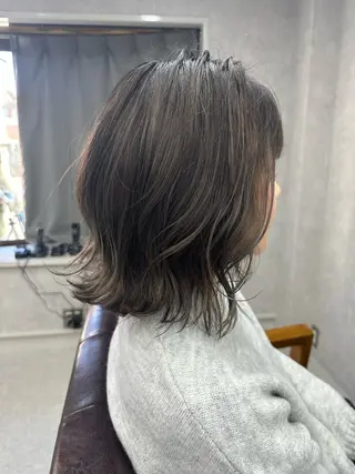 ミディアム カラー Lien 深井店のヘアスタイル