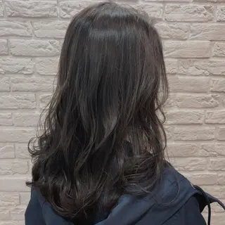 セミロング 【寺田町】ソリハシ アキラのヘアスタイル