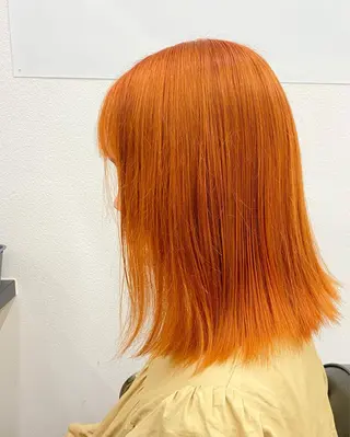 ミディアム sunc所属・梅田l大人韓国ヘア レイヤー×艶カラーのヘアスタイル