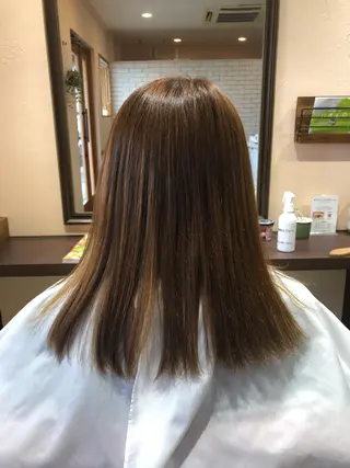 ロング カラー 髙木 常幸のヘアスタイル