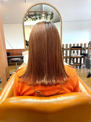 ミディアム 美容室 Jフィドルファドル所属・わきた かずなのヘアスタイル