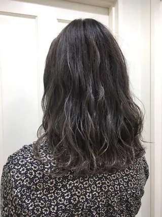 セミロング ボブ/美髪矯正 /佐藤　奈巳のヘアスタイル