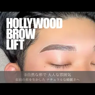 メンズ アイブロウ なつみ🐩店長 心斎橋/メンズ眉毛の眉毛・アイブロウイメージ