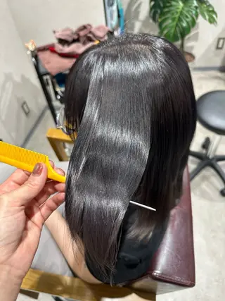 ミディアム 韓国風&髪質改善特化 ✂️MISAKI✂️のヘアスタイル