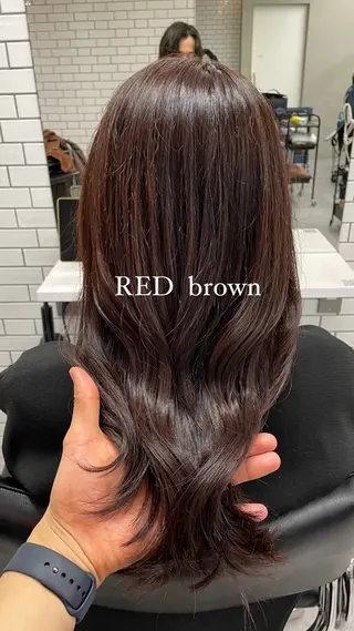 ロング カラー ヘアアレンジ Bob &髪質改善 NEMOTOのヘアスタイル