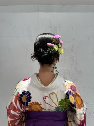 ヘアアレンジ 🍪ﾖｼｲﾊﾙﾈ🍪 ﾗﾍﾞﾝﾀﾞｰｶﾗｰのヘアスタイル