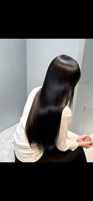 ロング 飯田橋No.1髪質 改善縮毛矯正/ユキナのヘアスタイル