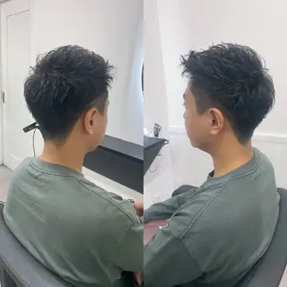 メンズ 友田 千栄のヘアスタイル