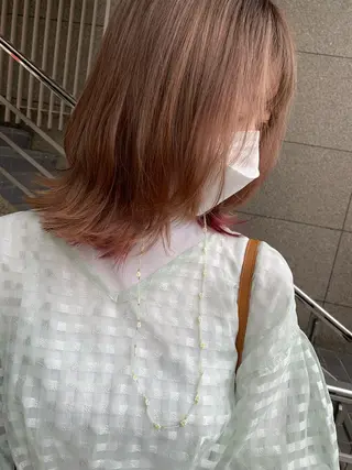 ミディアム カラー flocci🌙 フロクシのヘアスタイル