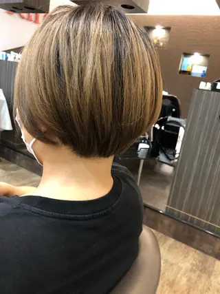 ショート 石川(park) ジェウンのヘアスタイル