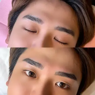 アイブロウ 左右1ミリも狂わない 眉毛⭐︎Lillyのマツエク・マツパデザイン