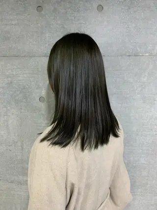 ロング カラー メンズ THE./ブリーチ 透感カラー/髪質改善のヘアスタイル