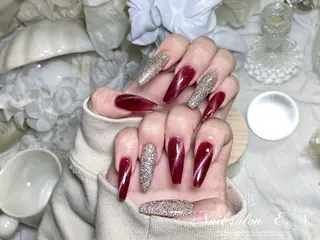 ネイル E.N🦋 長さ出し/持ち込みのネイルデザイン