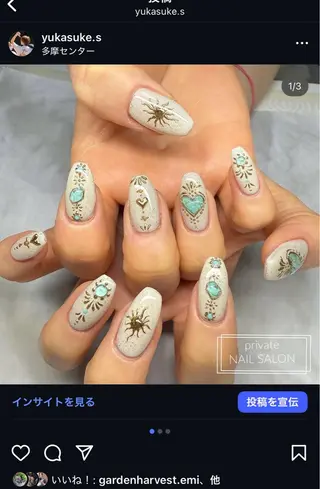 ネイル S nail多摩のネイルデザイン
