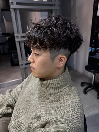 ショート パーマ メンズ Dxxxx III所属・女性目線の大人 メンズ*Ayakaのヘアスタイル