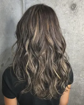 ロング カラー パーマ ヘアアレンジ ペスカ豊崎店　沖縄所属・ショート指名No.1 店長　清水のヘアスタイル