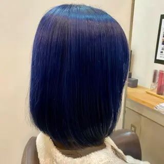 ミディアム カラー 惣木 菜穂のヘアスタイル